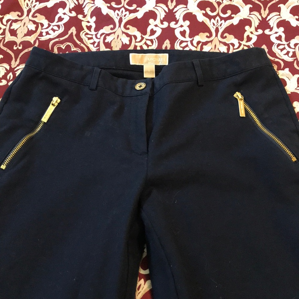 Navy trousers
